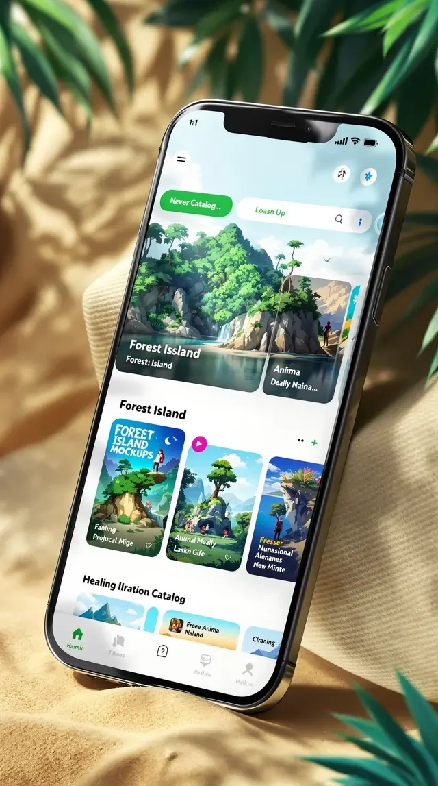 ss漫画 APP 界面 ss漫画 APP 番剧浏览界面预览